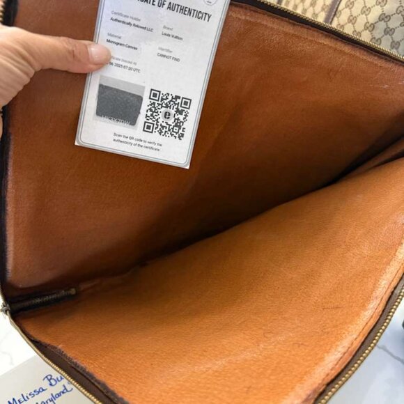 Louis Vuitton  Monogram Poche Documents Portfolio Case - Picture 3 of 4